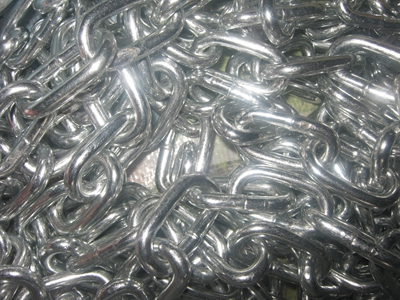 鍍鋅鏈條鐵鏈護(hù)欄鏈條